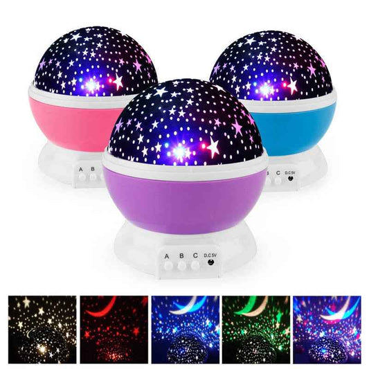 LED Rotating Star Projector - LUCKY COLLECTION