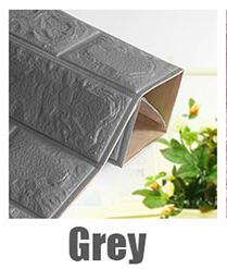 DIY Self Adhesive 3D Wall Stickers Bedroom Decor Foam Brick Room Decor Wallpaper Wall Decor Living Wall Sticker For Kids Room - LUCKY COLLECTION