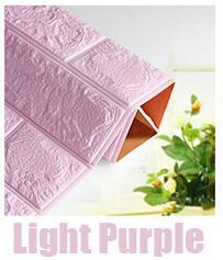 DIY Self Adhesive 3D Wall Stickers Bedroom Decor Foam Brick Room Decor Wallpaper Wall Decor Living Wall Sticker For Kids Room - LUCKY COLLECTION