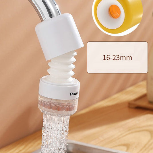 Booster Faucet Splash - Proof Head Extension Extender Kitchen Shower Rotating Tap Universal Faucet Filter - LUCKY COLLECTION