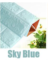 DIY Self Adhesive 3D Wall Stickers Bedroom Decor Foam Brick Room Decor Wallpaper Wall Decor Living Wall Sticker For Kids Room - LUCKY COLLECTION