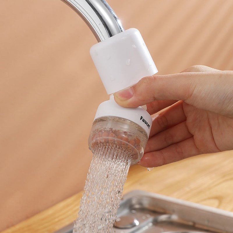 Booster Faucet Splash - Proof Head Extension Extender Kitchen Shower Rotating Tap Universal Faucet Filter - LUCKY COLLECTION