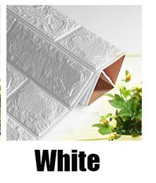 DIY Self Adhesive 3D Wall Stickers Bedroom Decor Foam Brick Room Decor Wallpaper Wall Decor Living Wall Sticker For Kids Room - LUCKY COLLECTION