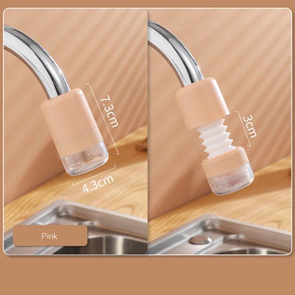 Booster Faucet Splash - Proof Head Extension Extender Kitchen Shower Rotating Tap Universal Faucet Filter - LUCKY COLLECTION