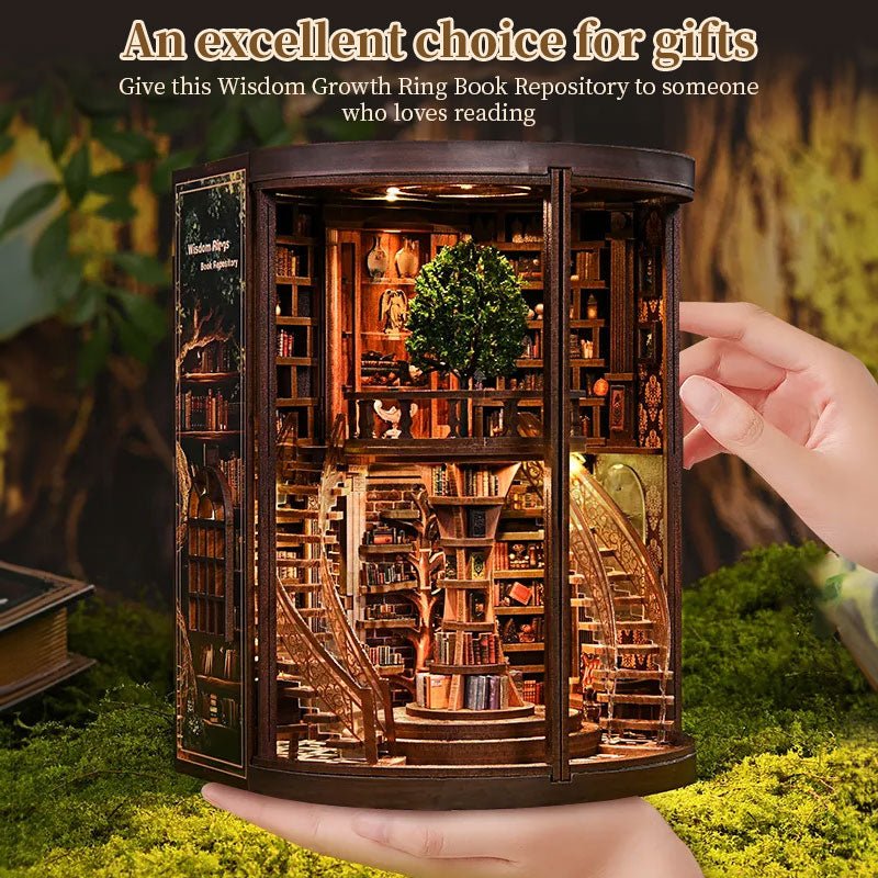 DIY Wooden Book Nook Kit - LUCKY COLLECTION
