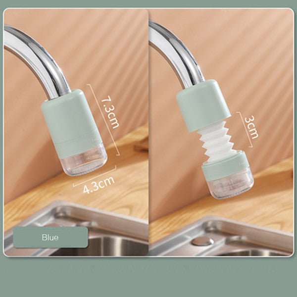 Booster Faucet Splash - Proof Head Extension Extender Kitchen Shower Rotating Tap Universal Faucet Filter - LUCKY COLLECTION