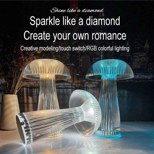Diamond Crystal Lamp Jellyfish