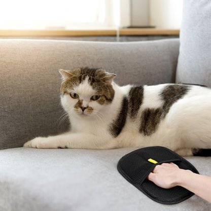 Static Pet Hair Removal Gloves 3 - in - 1 - LUCKY COLLECTION