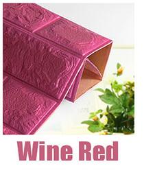 DIY Self Adhesive 3D Wall Stickers Bedroom Decor Foam Brick Room Decor Wallpaper Wall Decor Living Wall Sticker For Kids Room - LUCKY COLLECTION