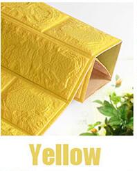 DIY Self Adhesive 3D Wall Stickers Bedroom Decor Foam Brick Room Decor Wallpaper Wall Decor Living Wall Sticker For Kids Room - LUCKY COLLECTION