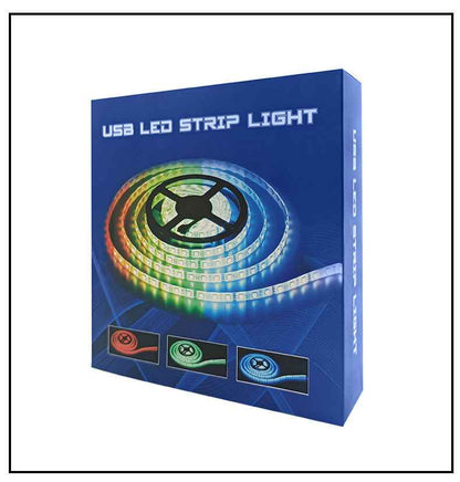 5V USB Light With 5050 RGB Light Waterproof 24 Key Light With Set TV Background Colorful Atmosphere Light - LUCKY COLLECTION