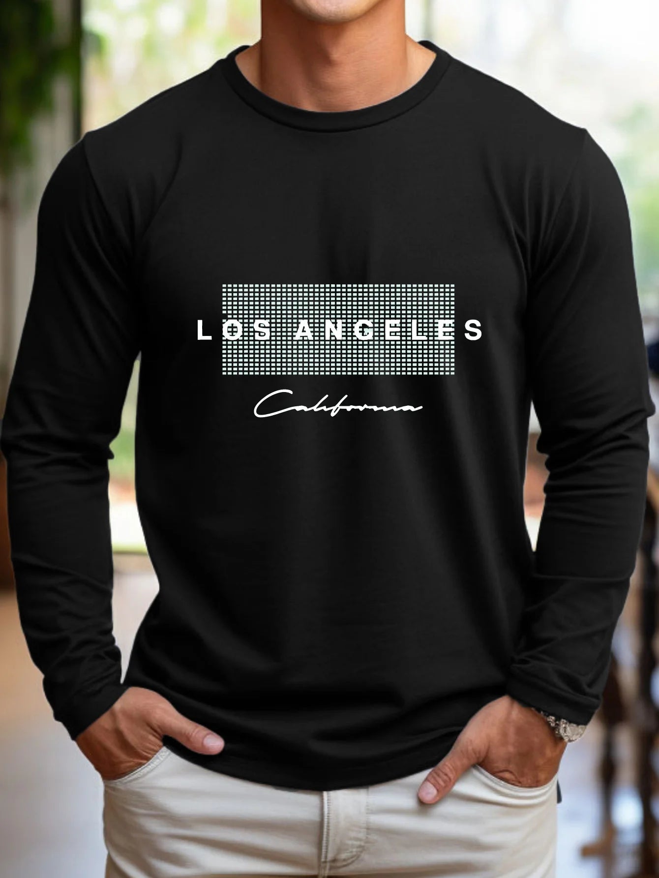 Los Angeles Graphic Tee – Oversized Streetwear Statement Piece - LUCKY COLLECTION
