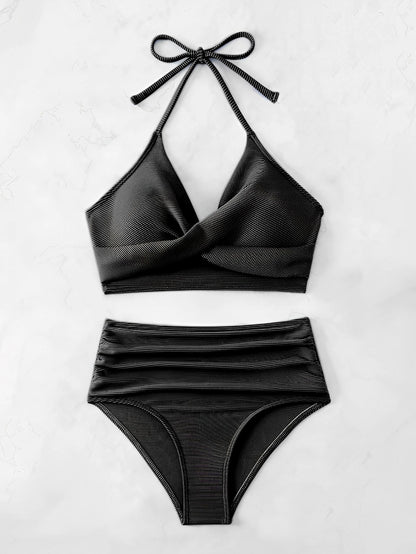 Sexy High Waist Bikini 2025 Women Halter Swimwear Female Swimsuit. - LUCKY COLLECTION