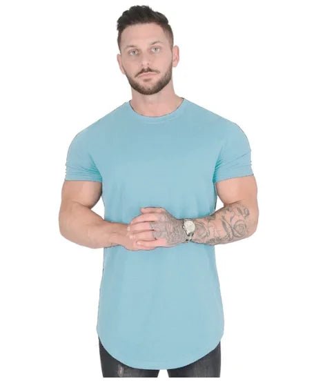 Athleisure Gym T-Shirt – Breathable High - Quality Cotton Fitness Wear - LUCKY COLLECTION