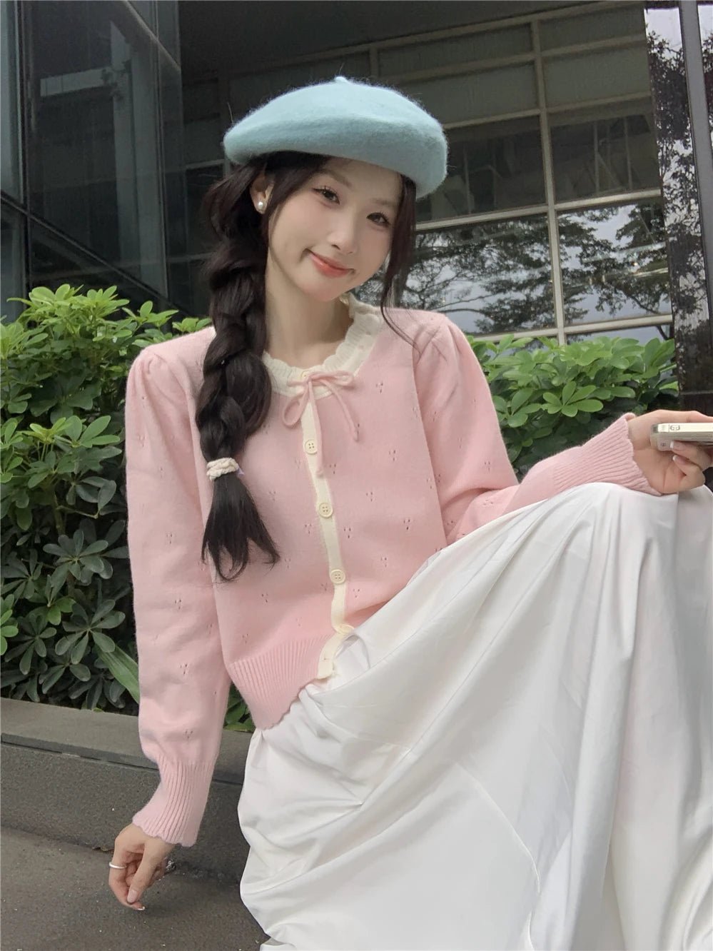 Soft Knit Oversized Cardigan – Casual Meets Chic - LUCKY COLLECTION