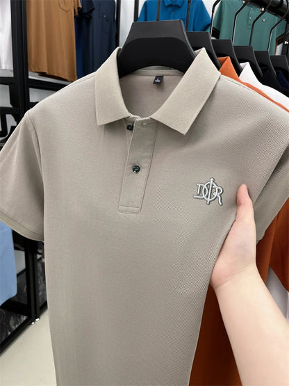 Luxury Cotton Polo Shirt – Slim - Fit Summer Fashion Essential - LUCKY COLLECTION