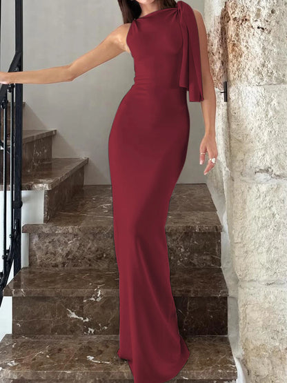 Sleek & Sexy Bodycon Maxi Dress – Patchwork Sleeveless Festival - Ready Fashion - LUCKY COLLECTION