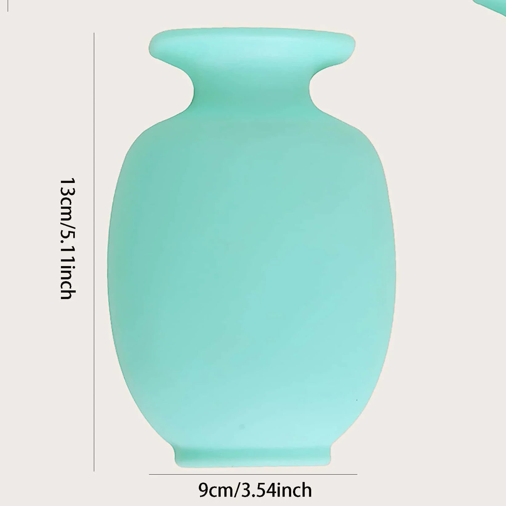 1pc-Magic Silicone Vase Wall Mount Self Adhesive Flower Pot Hanging Decorative Reusable Wall-Mounted Flower Vase Home Decor - LUCKY COLLECTION