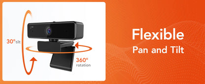 V11 2K Webcam for PC, 1080P 60FPS FHD 90° Web Camera with Microphone&Privacy Cover,USB Plug&Play for Mac/Laptop/Desktop/Computer - LUCKY COLLECTION