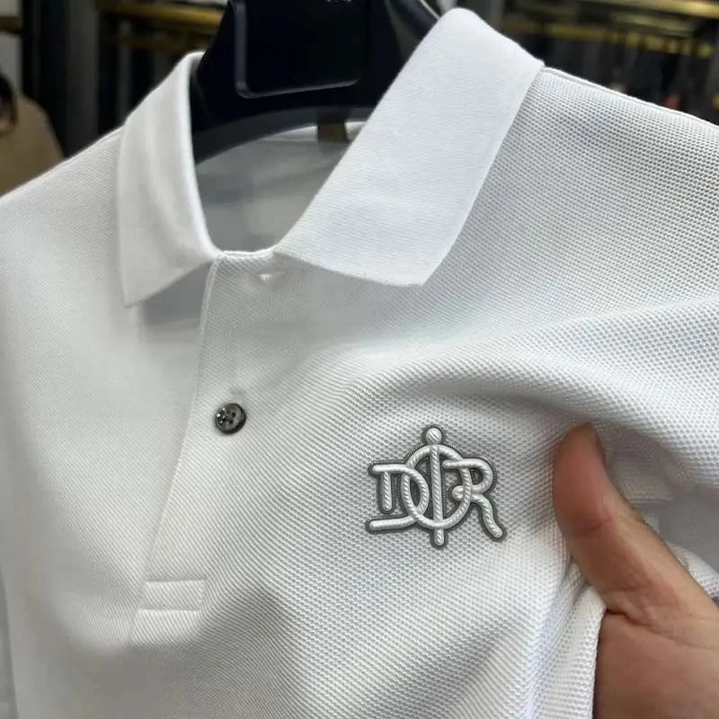 Luxury Cotton Polo Shirt – Slim - Fit Summer Fashion Essential - LUCKY COLLECTION