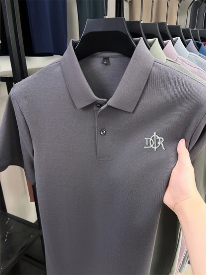 Luxury Cotton Polo Shirt – Slim - Fit Summer Fashion Essential - LUCKY COLLECTION