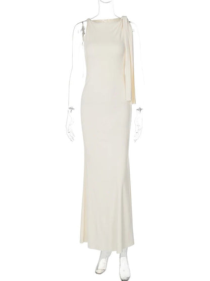 Sleek & Sexy Bodycon Maxi Dress – Patchwork Sleeveless Festival - Ready Fashion - LUCKY COLLECTION