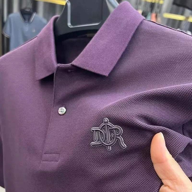 Luxury Cotton Polo Shirt – Slim - Fit Summer Fashion Essential - LUCKY COLLECTION