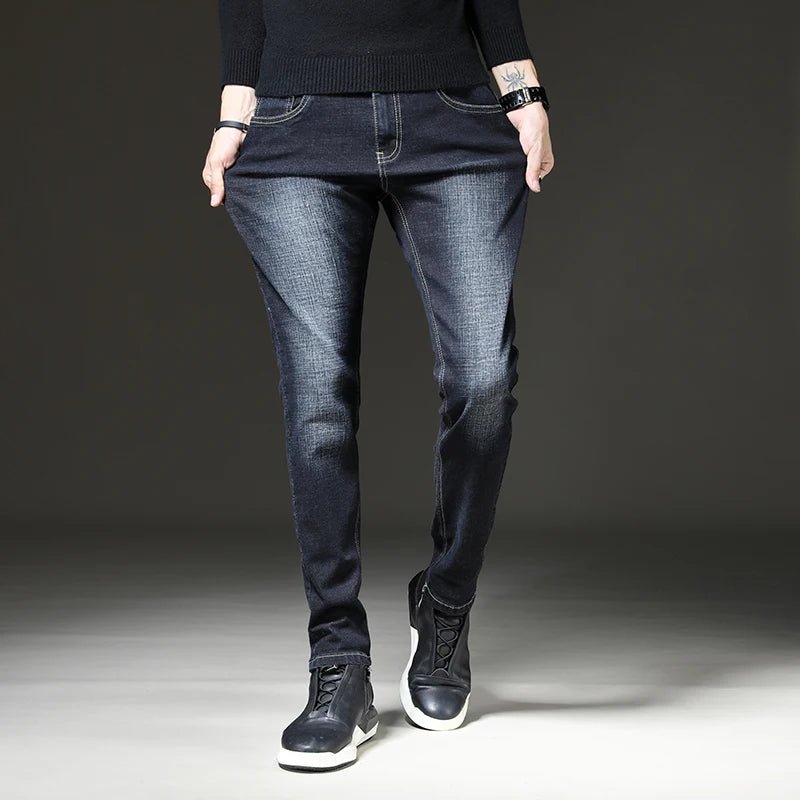 Trendy Loose Straight - Leg Jeans – Korean - Inspired Casual Streetwear - LUCKY COLLECTION