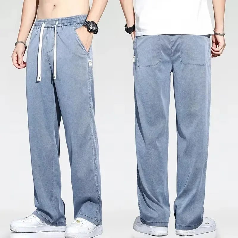 Trendy Men’s Summer Joggers – Lightweight Sweatpants for Streetwear Lovers - LUCKY COLLECTION