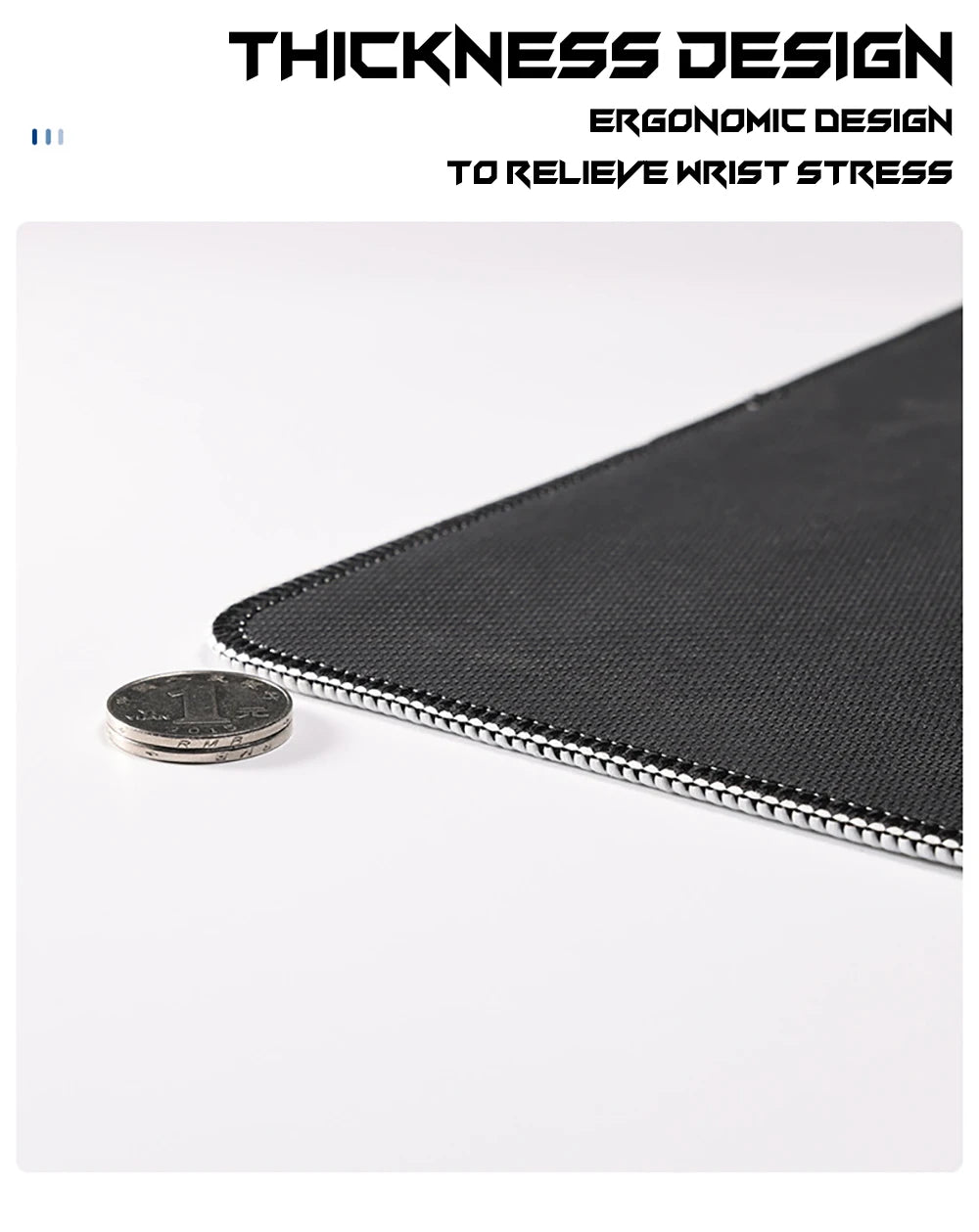 Black and White Mouse Pad Large Computer Gaming Accessories MousePads Desk Mats Carpet Anti-slip Laptop Soft Mice Pad Mouse Mat - LUCKY COLLECTION