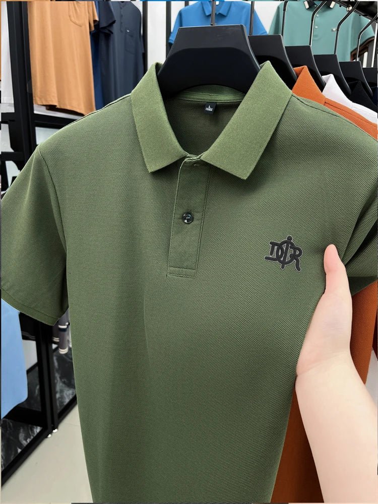 Luxury Cotton Polo Shirt – Slim - Fit Summer Fashion Essential - LUCKY COLLECTION