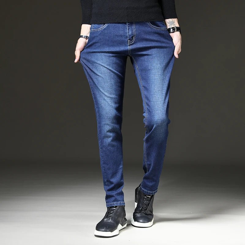 Trendy Loose Straight - Leg Jeans – Korean - Inspired Casual Streetwear - LUCKY COLLECTION