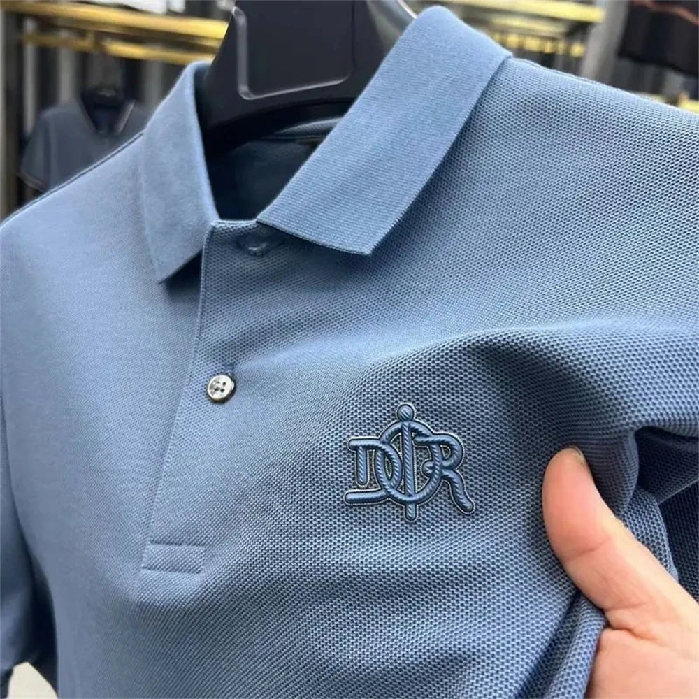 Luxury Cotton Polo Shirt – Slim - Fit Summer Fashion Essential - LUCKY COLLECTION