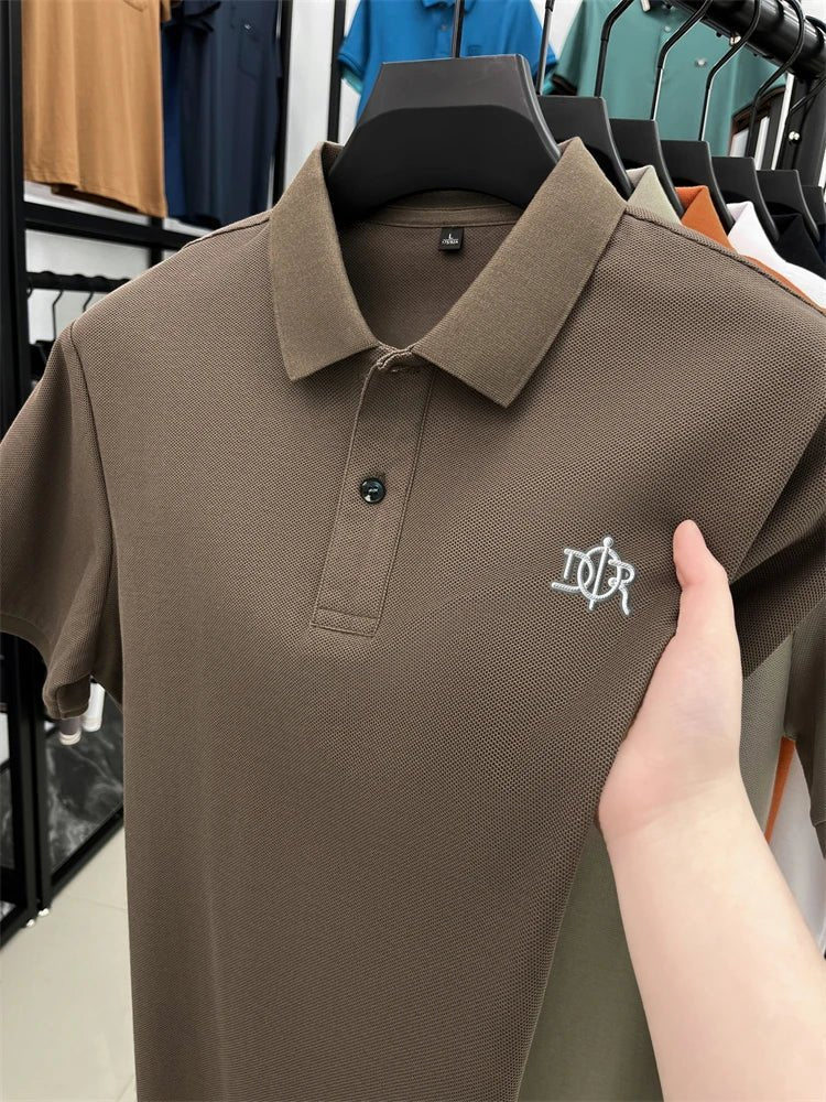 Luxury Cotton Polo Shirt – Slim - Fit Summer Fashion Essential - LUCKY COLLECTION