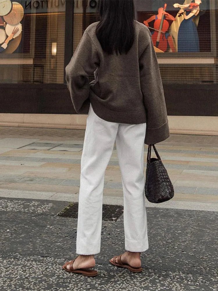 Classic V - Neck Pocket Cardigan – A Timeless Essential - LUCKY COLLECTION