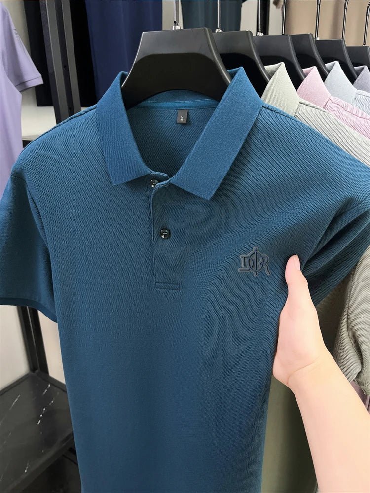 Luxury Cotton Polo Shirt – Slim - Fit Summer Fashion Essential - LUCKY COLLECTION