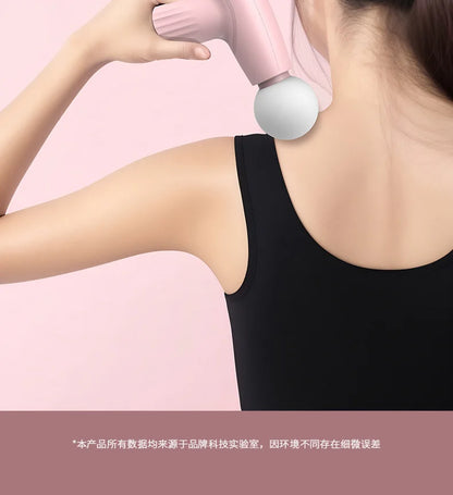 New fascia massage gun mini portable full body adjustable massager for fitness waist massage impact multi gear membrane gun - LUCKY COLLECTION