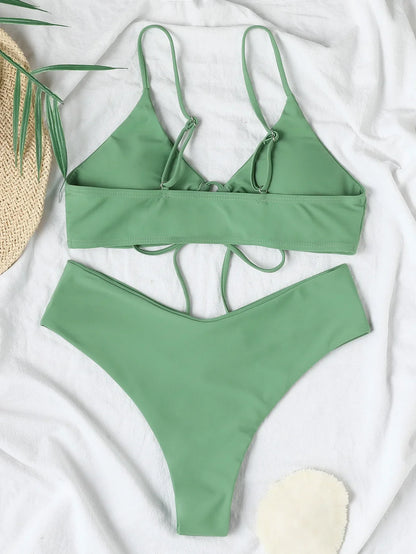 Push Up Swimsuit Women Sexy Summer Wear Girl Set Swiming Suit Micro Bikini Two Pieces. - LUCKY COLLECTION