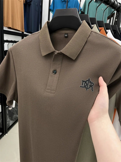 Luxury Cotton Polo Shirt – Slim - Fit Summer Fashion Essential - LUCKY COLLECTION