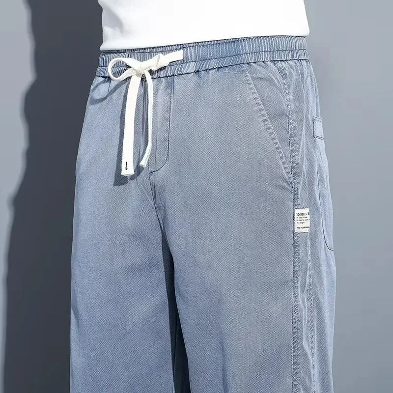 Trendy Men’s Summer Joggers – Lightweight Sweatpants for Streetwear Lovers - LUCKY COLLECTION