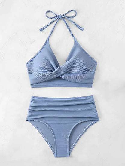 Sexy High Waist Bikini 2025 Women Halter Swimwear Female Swimsuit. - LUCKY COLLECTION