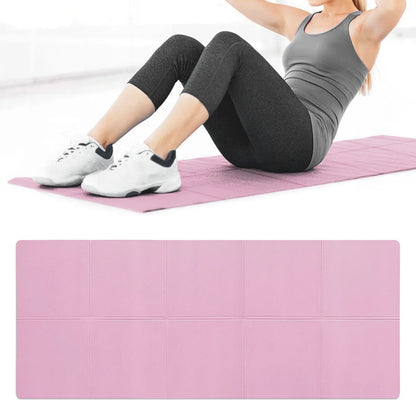 4MM Thick EVA Yoga Mats Anti-slip Sport Fitness Mat Blanket For Exercise Yoga And Pilates Gymnastics Mat Fitness Equipment - LUCKY COLLECTION