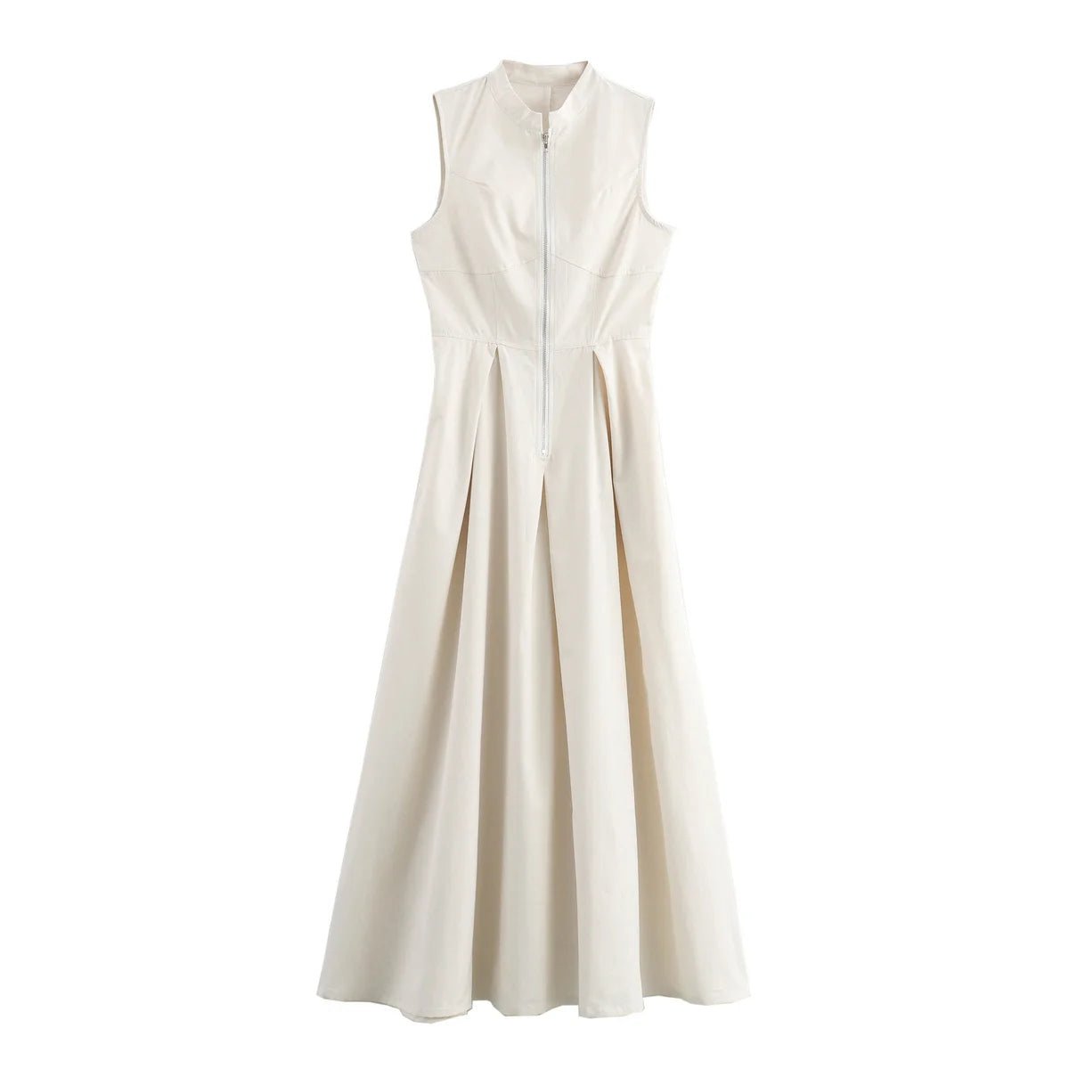 High - Street Sleeveless A - Line Dress – Trendy & Chic - LUCKY COLLECTION