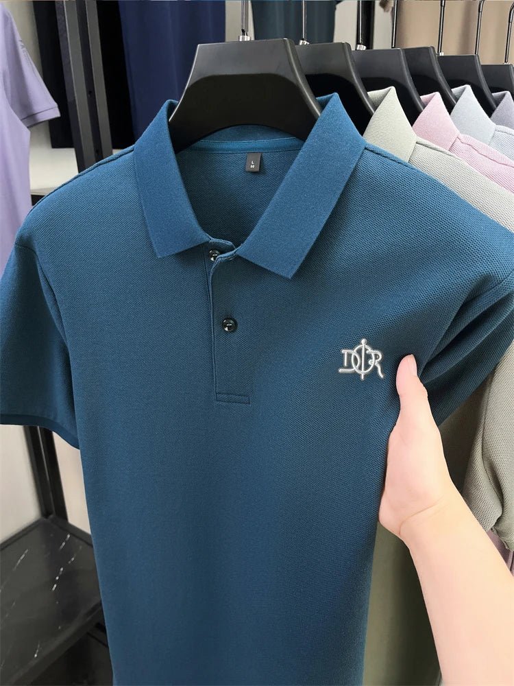 Luxury Cotton Polo Shirt – Slim - Fit Summer Fashion Essential - LUCKY COLLECTION