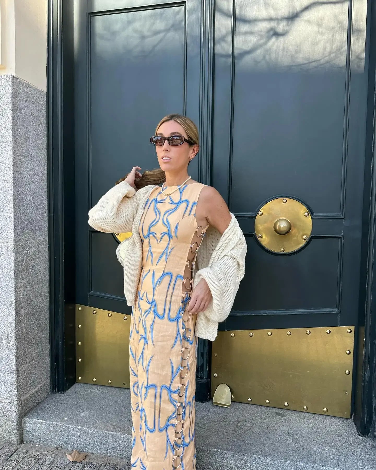 Hollow - Out Maxi Dress – Sleek & Stunning for Any Occasion - LUCKY COLLECTION
