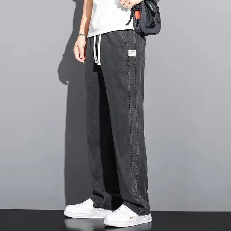 Trendy Men’s Summer Joggers – Lightweight Sweatpants for Streetwear Lovers - LUCKY COLLECTION