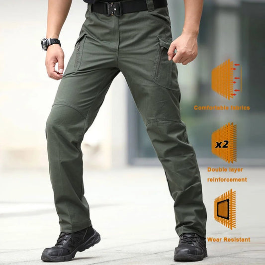 Classic Cargo Tactical Pants – Durable Multi - Pocket Outdoor Joggers - LUCKY COLLECTION