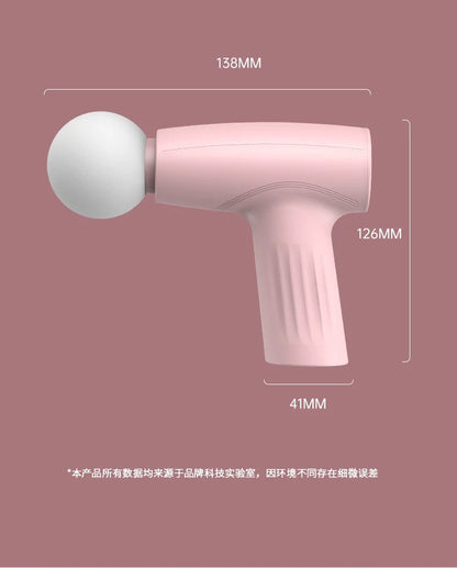 New fascia massage gun mini portable full body adjustable massager for fitness waist massage impact multi gear membrane gun - LUCKY COLLECTION