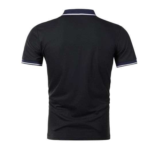 Classic Lapel Button - Down T-Shirt – Smart Casual Everyday Look - LUCKY COLLECTION