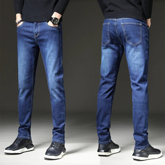 Trendy Loose Straight - Leg Jeans – Korean - Inspired Casual Streetwear - LUCKY COLLECTION